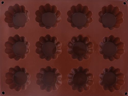 FORMA DO PIECZENIA MUFFINEK CIASTEK BABECZEK 12 sztuk SILIKONOWA 29x20 cm na Arena.pl