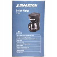 Ekspres do Kawy Przelewowy Smarton CE 300 1,25 Litra 600W Czarny