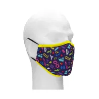 kinky collection mask fashion classic czarna z regulacją filtrem