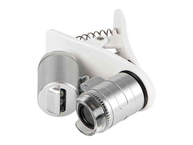 Mini lupa - lampka z klipsem zdjęcie 1