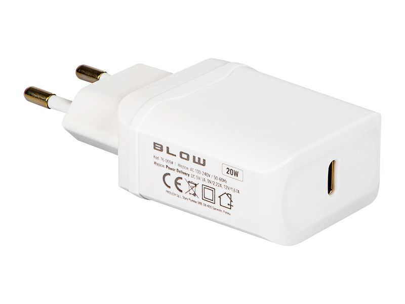 Ładowarka sieciowa gniazdo USB-C PD 20W zdjęcie 1