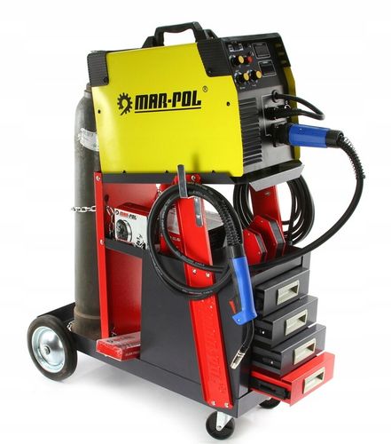 WÓZEK NARZĘDZIOWY SPAWALNICZY Z SZUFLADAMI NA KÓŁKACH TIG MIG MMA SZUFLADY na Arena.pl