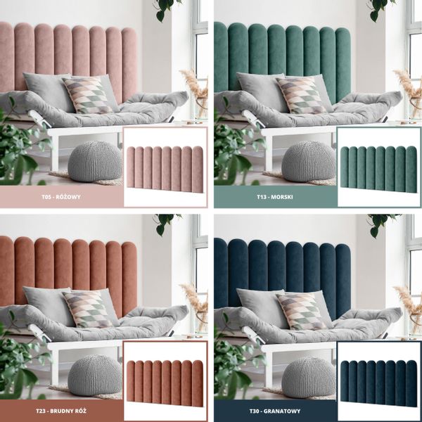 PANELE TAPICEROWANE NA ŚCIANĘ DLA DZIECI WEZGŁOWIE 3D 80cm x 20cm zdjęcie 9