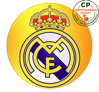 Opłatek na tort Real Madryt