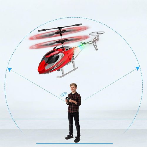 HELIKOPTER ZDALNIE STEROWANY RC SAMOLOT NA PILOT LED USB ŚMIGŁOWIEC 2.4G na Arena.pl
