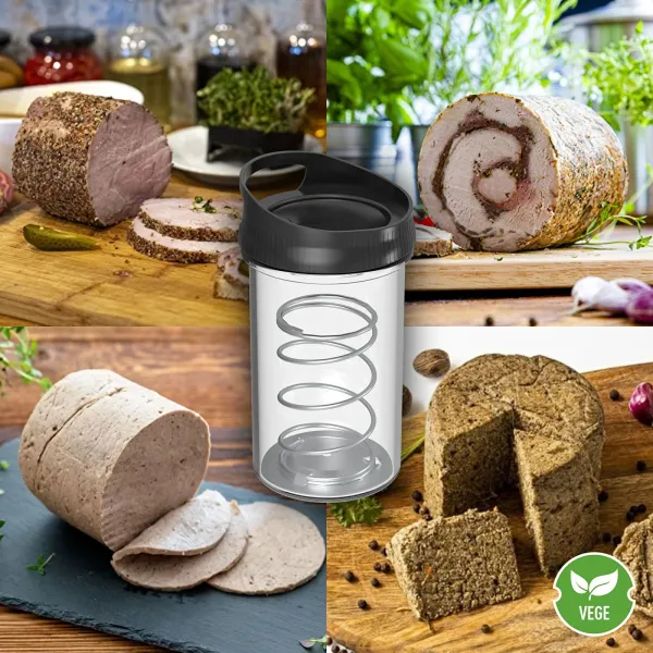 Szynkowar szklany na 450 g zdjęcie 15