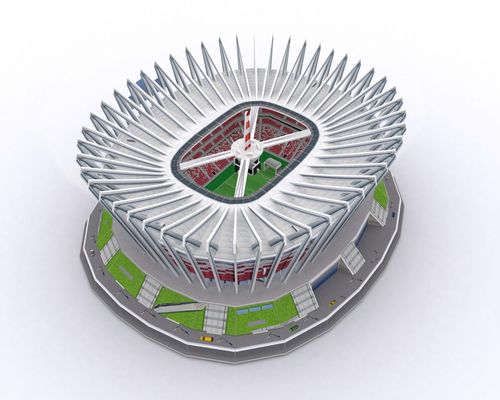 Puzzle 3D Stadion PGE Narodowy (105 el.) – CubicFun na Arena.pl