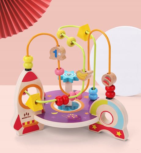 drewniany labirytn rakieta jhtoy-409 na Arena.pl