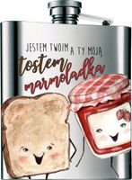 Piersiówka z nadrukiem prezent WALENTYNKI wybór