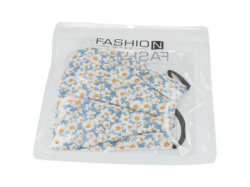 Maseczka ochronna - stokrotki zdjęcie 5