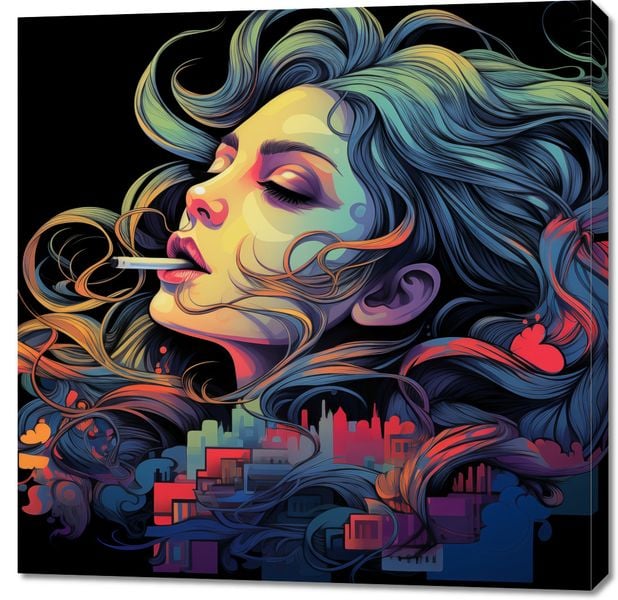 Obraz 90x90cm Sny o Samej Sobie zdjęcie 1