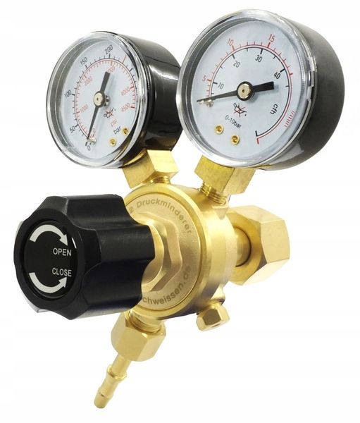 Reduktor butlowy seria MINI Ar/CO2 Ar / CO2 2 manometry BestSchweissen.de zdjęcie 1
