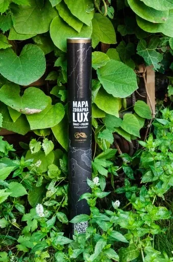 Mapa Zdrapka LUX język PL polski Scratch Map zdjęcie 8