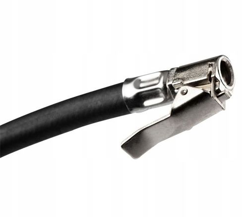 NEO PISTOLET DO POMPOWANIA KÓŁ Z MANOMETREM 0-12 BAR ZACZEP + WĘŻYK 14-714 na Arena.pl