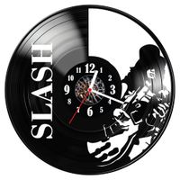 Zegar ścienny z płyty winylowej Slash 978.14