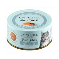 CAT'S LOVE Filet Pur lachs - filety z łososia (100g)