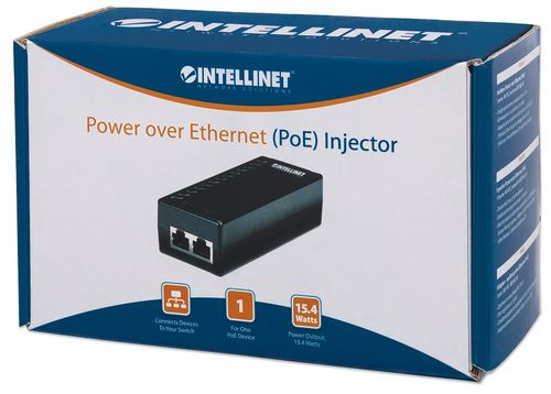 INTELLINET ADAPTER ZASILACZ POE 15.4W 1X ETHERNET RJ45 802.3AF 524179 na Arena.pl
