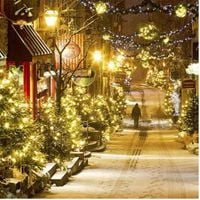 LAMPKI CHOINKOWE 300 LED STAŁE + FLASH ZEWNĘTRZNE ŚWIATEŁKA BIAŁE CIEPŁE