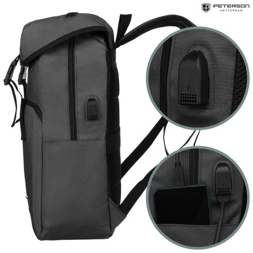 plecak ptn 77713-6715 gray na Arena.pl