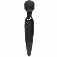 baile power wand - kompaktowy masażer czarny, mocny, silikonowy