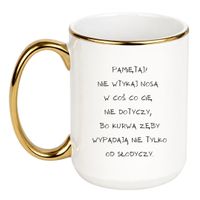 Duży Biało-Złoty 450 ml