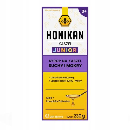 HONIKAN KASZEL JUNIOR syrop 230 g na Arena.pl