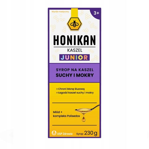 HONIKAN KASZEL JUNIOR syrop 230 g zdjęcie 3