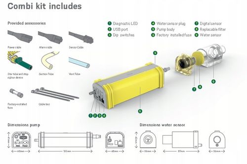 Pompka do skroplin REFCO COMBI, pompa kondensatu 24 mies. gwarancji na Arena.pl