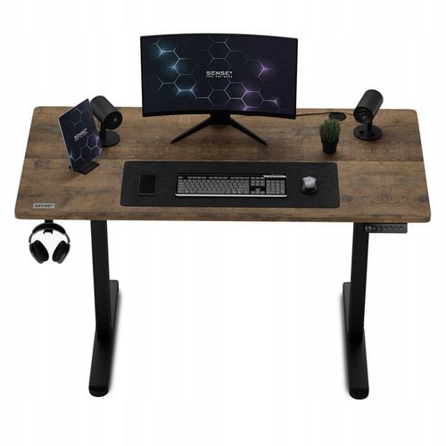 Biurko Elektryczne Regulowane 120x60cm Regulacja Wysokości 72-118cm na Arena.pl