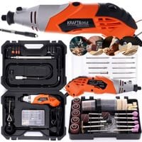 MINI SZLIFIERKA WIELOFUNKCYJNA FREZARKA DO DREWNA METALU AKCESORIA 126EL.