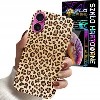 ETUI CASE DO IPHONE 16 - PANTERKA WZORKI MODNE WZORY KOBIET + SZKŁO