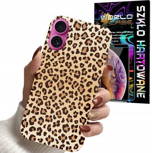 ETUI CASE DO IPHONE 16 - PANTERKA WZORKI MODNE WZORY KOBIET + SZKŁO na Arena.pl