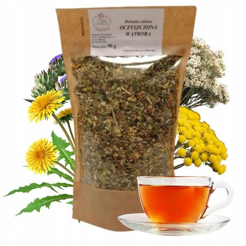 OCZYSZCZONA WĄTROBA METABOLIZM STŁUSZCZENIE 90G na Arena.pl