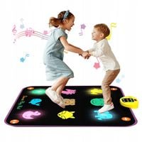 DUŻA MATA DO MUZYCZNA TAŃCZENIA ZABAWKA DLA DZIECI ZAWIERA 5 TRYBAMI GRY