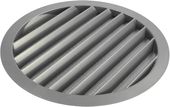 Kratka wentylacyjna aluminiowa 250mm szara z siatką do łazienki/kuchni