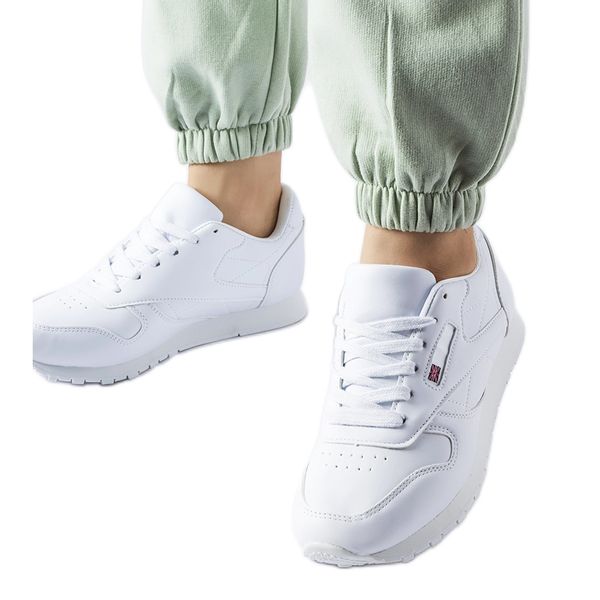 Białe sneakersy klasyczne r.38 zdjęcie 1