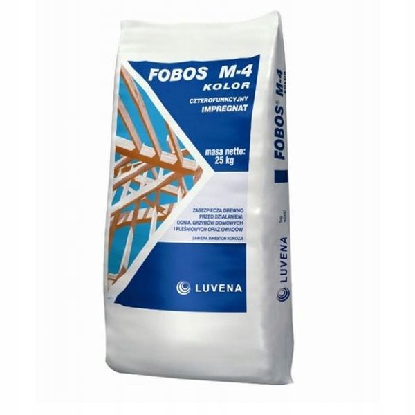 LUVENA FOBOS M4 IMPREGNAT DO DREWNA 25KG zdjęcie 2