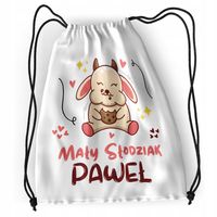 Plecak Sportowy Szkolny Dla Pawła Syna Dziecka Z Nadrukiem Ze Zdjęciem