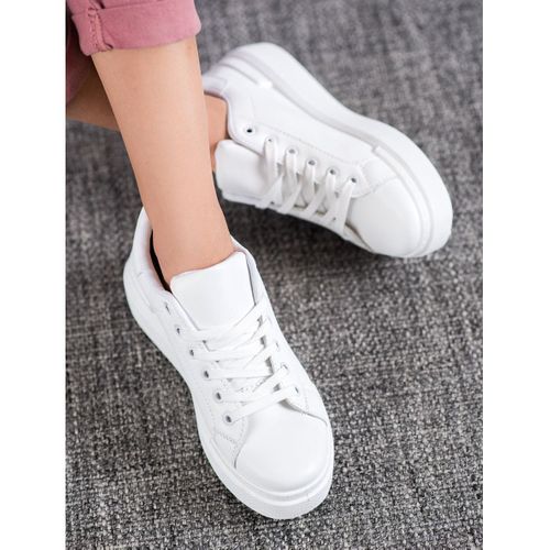 Białe Sneakersy Na Platformie r.36 na Arena.pl