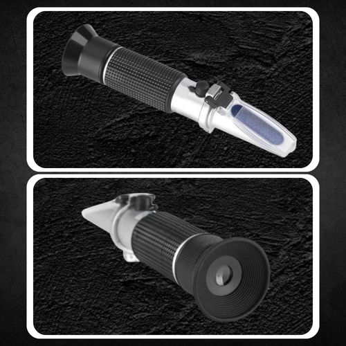 REFRAKTOMETR DO MIODU CUKROMIER + ZAWARTOŚĆ WODY KALIBRACJA MIERNIK CUKRU na Arena.pl