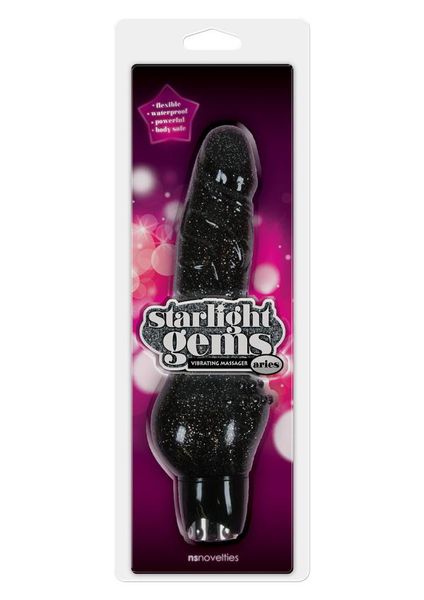 Wibrator Starlight Gems Aries Black zdjęcie 1