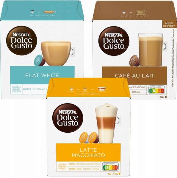 Kapsułki Nescafe Dolce Gusto Zestaw Bestsellers Mini 3 x 16 kapsułek zdjęcie 4