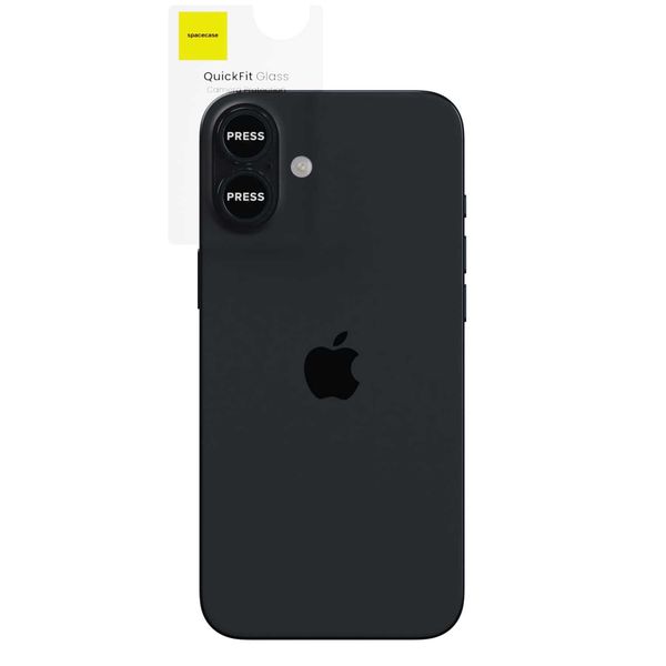 Spacecase Quickfit Camera Iphone 16/16 Plus Black zdjęcie 5