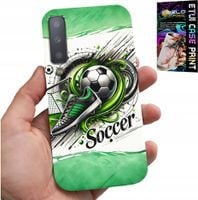 ETUI DO SAMSUNG A7 2018 - PIŁKA NOŻNA, FOOTBALL PIŁKA CASE + SZKŁO