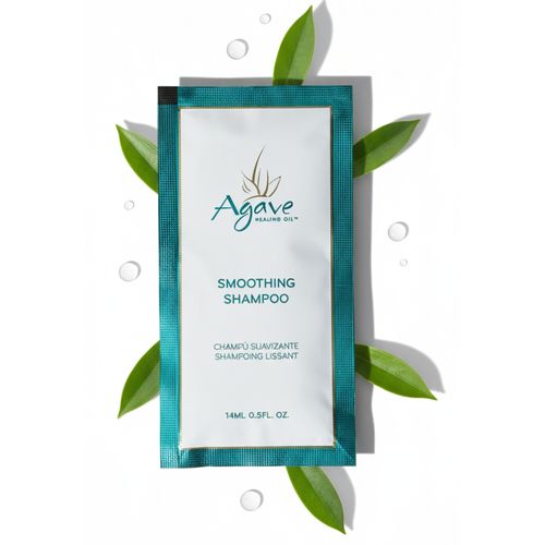 Szampon do włosów suchych bezsiarkowy delikatny 14ml Agave Smoothing Shampo na Arena.pl