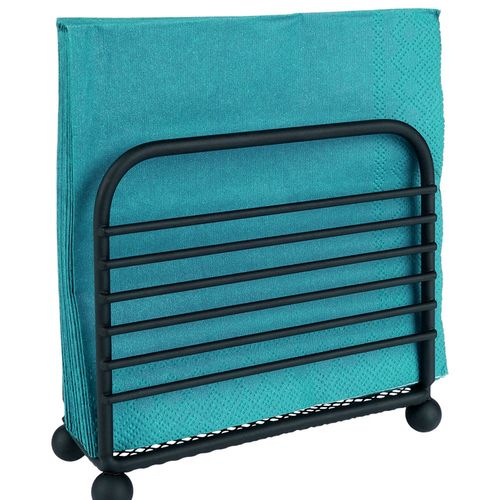 Serwetnik Stojak na Serwetki Chusteczki Metalowy Czarny Stołowy Kuchenny na Arena.pl