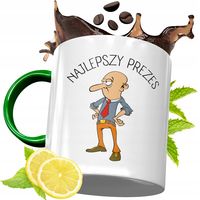 Kubek Zielony Dla Prezesa Na Urodziny Prezent