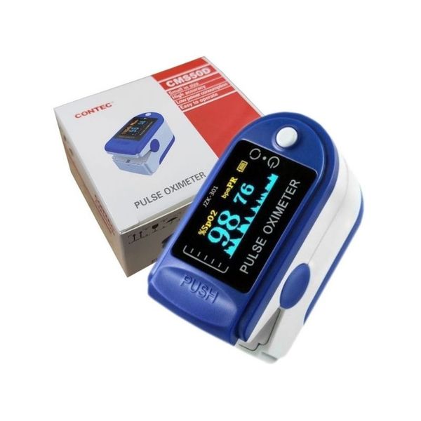 Pulsoksymetr CONTEC CMS50D OLED Napalcowy zdjęcie 1