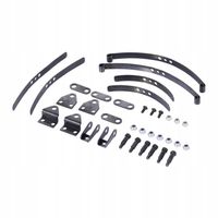 Zestaw zawieszeń resorów piórowych z litej