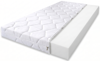 Materac Piankowy 80x180x14cm Dwustronny z Pokrowcem Antyalergiczny EXTRASEN